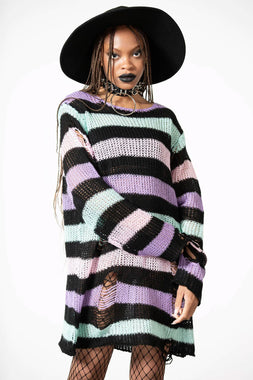 Pastel Punk Knit Sweater [UNISEX]