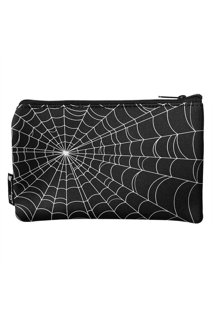 Spiderweb Zip Pouch