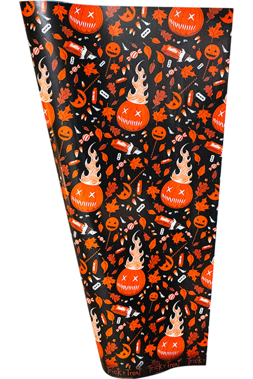 Envuelto en papel de regalo de Halloween
