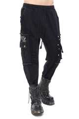 Recently Deceased Distressed Joggers