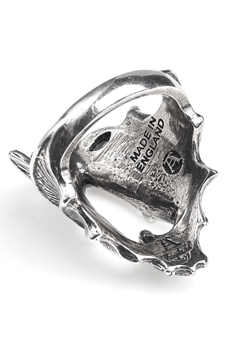 witch bat ring