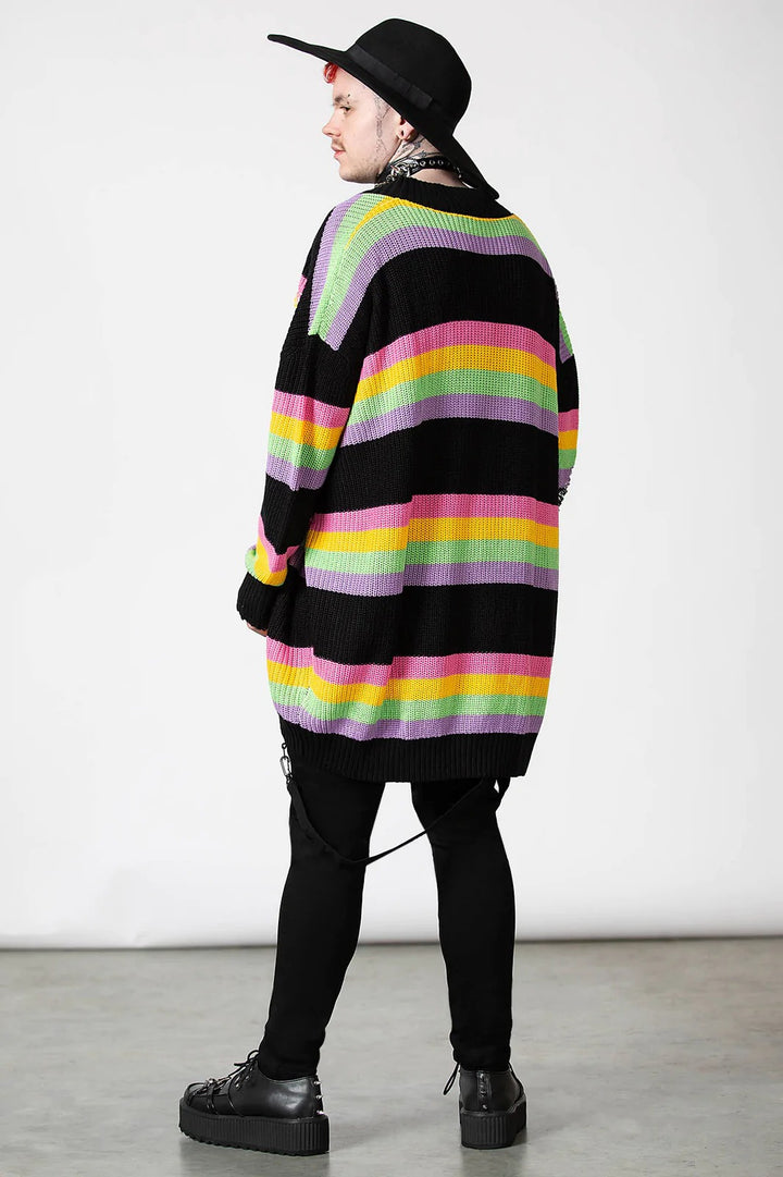 Rainbow Knit Cardigan [UNISEX]