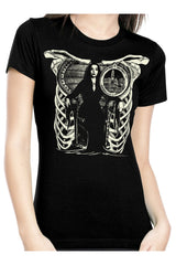 Camiseta de mujer de Morticia Addams
