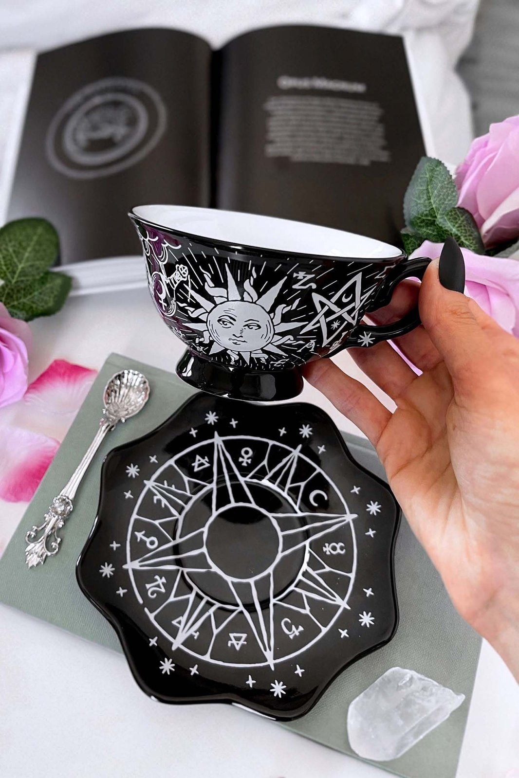 Spiritualis Teetasse und Untertasse