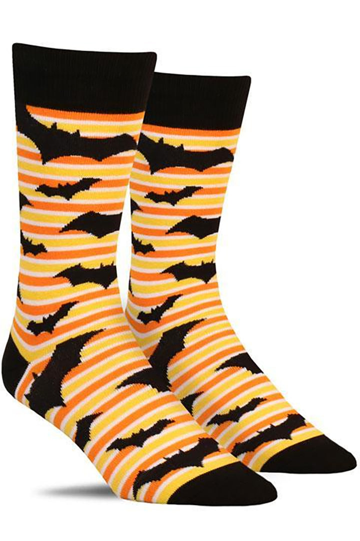 Halloween Bats Socks [Mens]