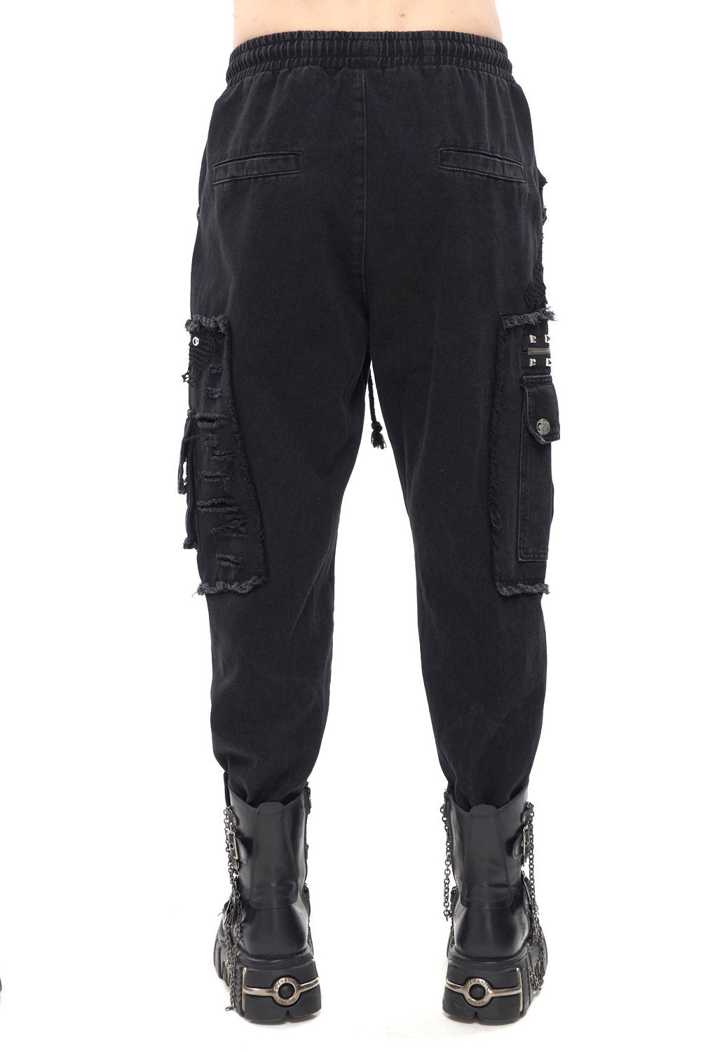 Recently Deceased Distressed Joggers