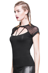 Devil Fashion Mesh Futurekill Top - Vampirefreaks Store