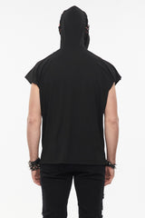 Pale Death Shredded Mask Top