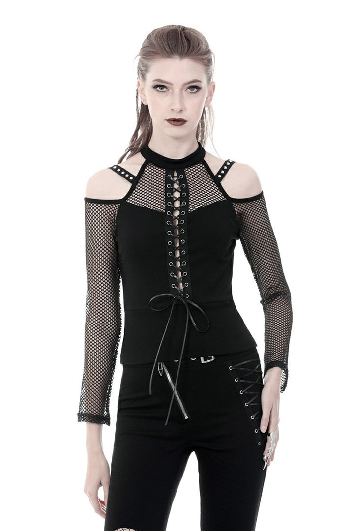 Queen of the Occult Fishnet Top