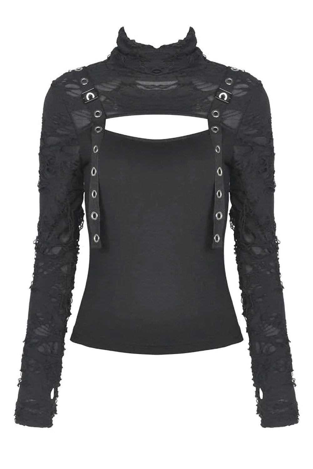 Funeral Crasher Distressed Top