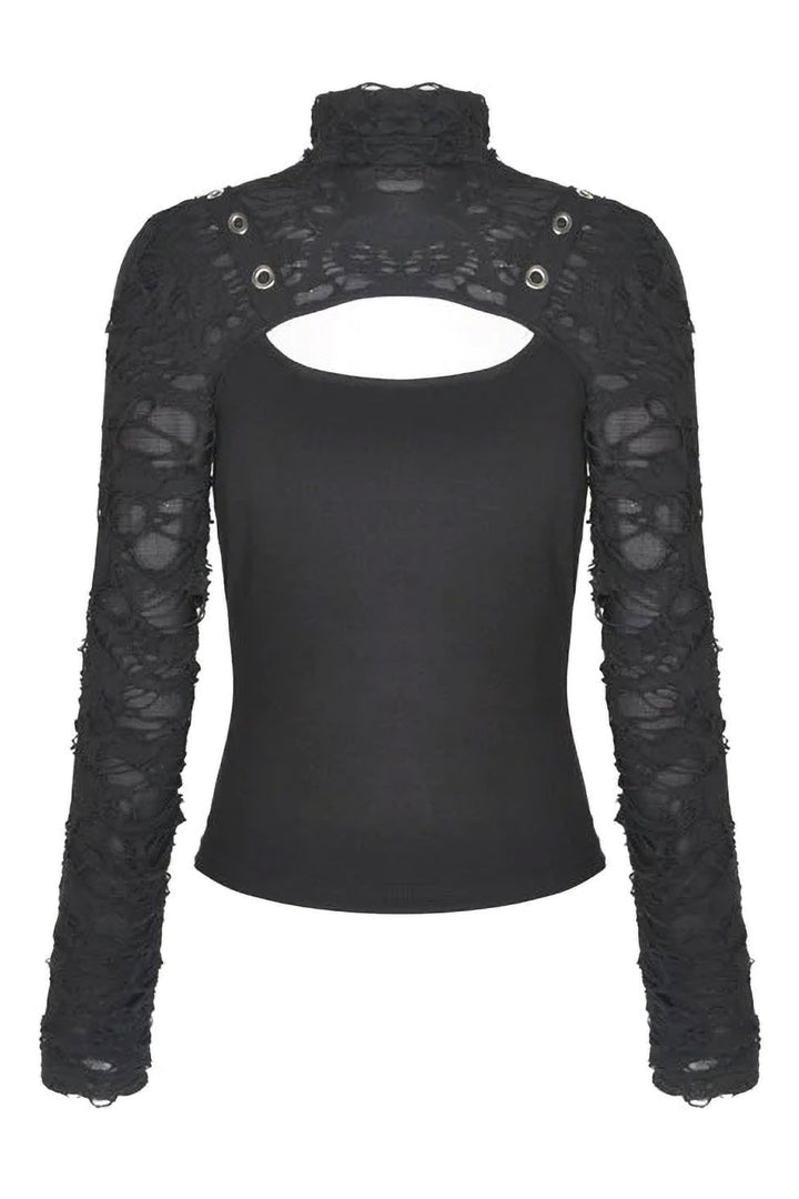 Funeral Crasher Distressed Top