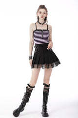 Punk Violets Gestreiftes Tanktop