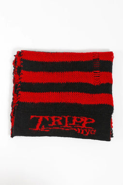 Tripp NYC Stripe Scarf [RED]