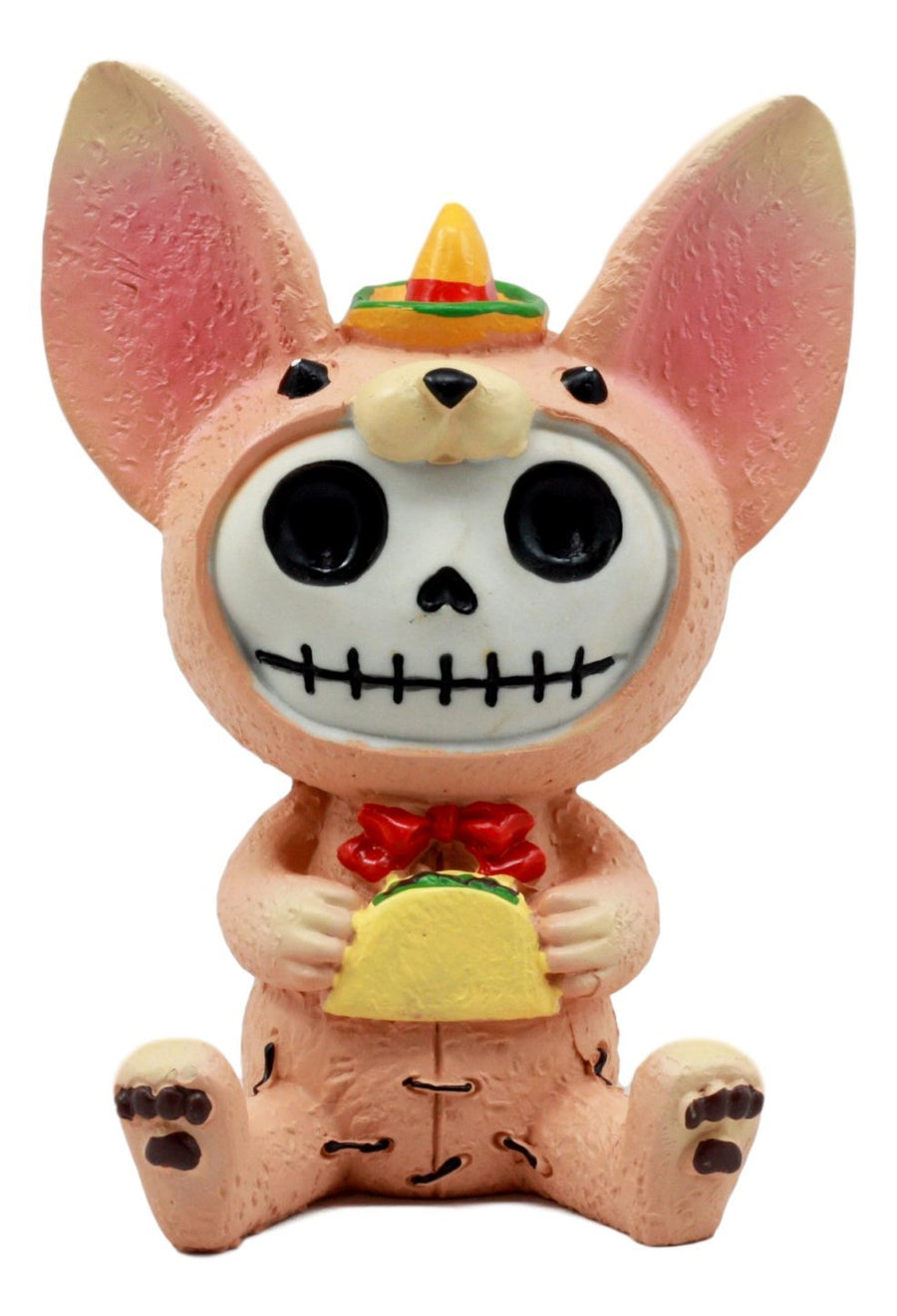 taco novelty funny dog statue