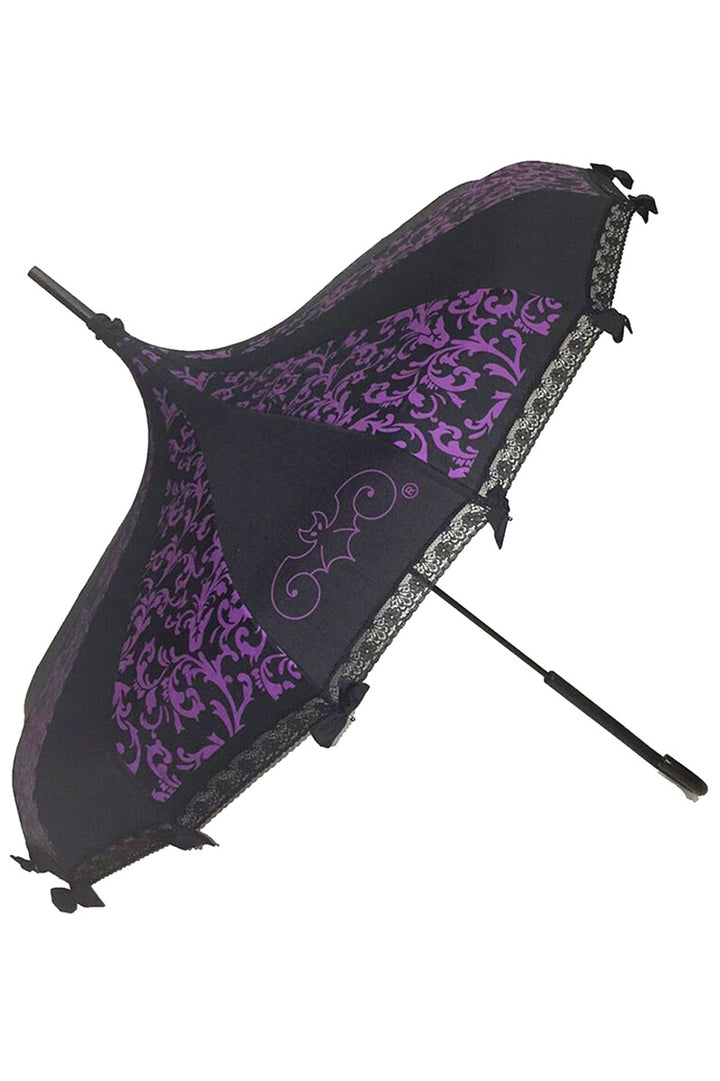 Purple Swirl Umbrella