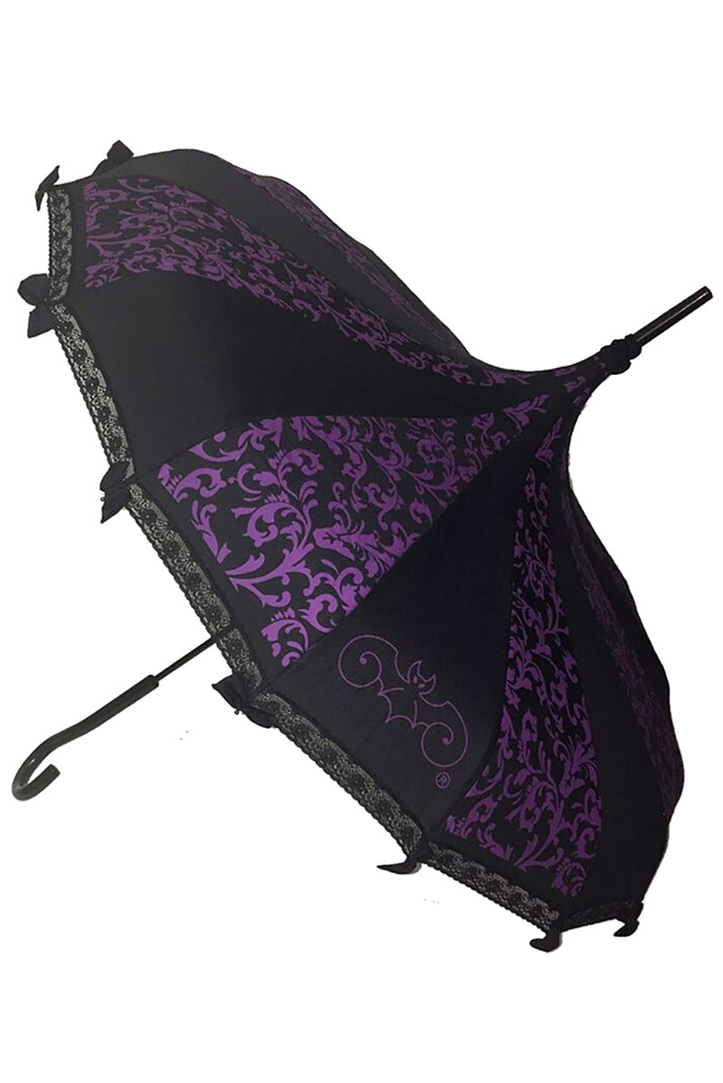 Purple Swirl Umbrella