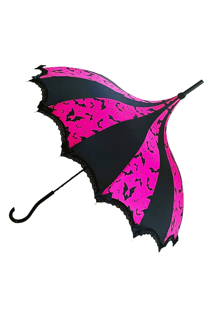 Pink Bats Umbrella