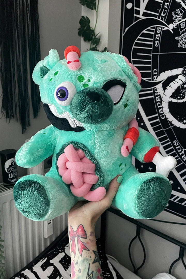 Undead Teddy: Zombieal Plush Toy [TEAL]
