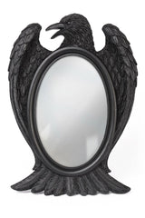 Alchemy Black Raven Mirror - VampireFreaks