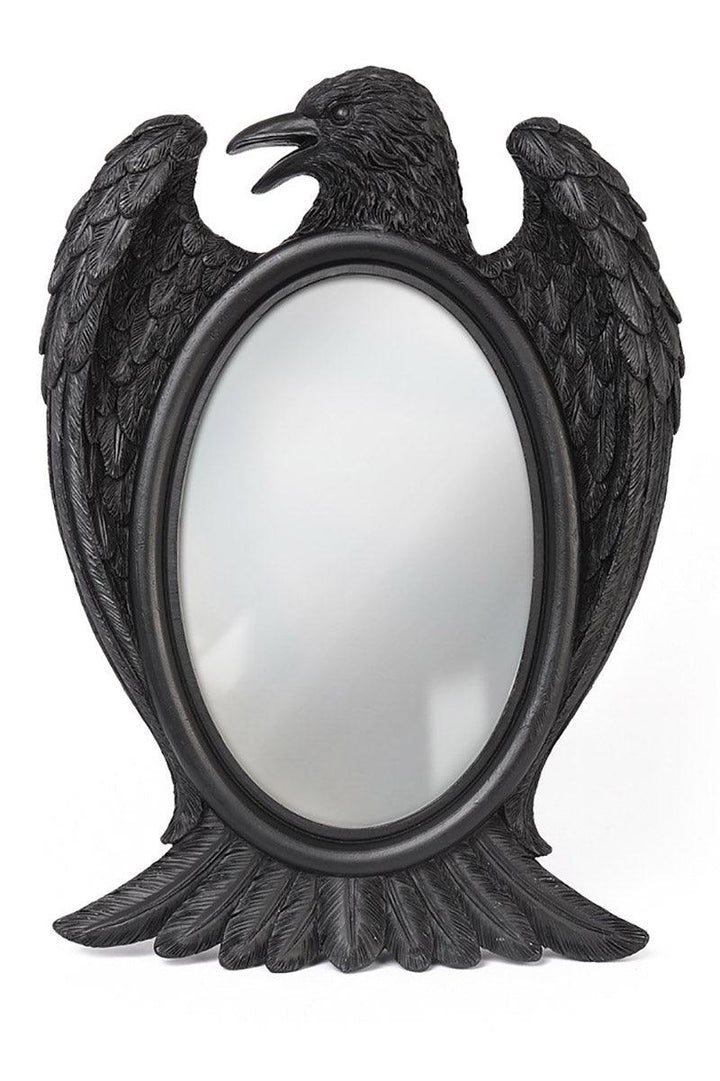 Alchemy Black Raven Mirror - VampireFreaks