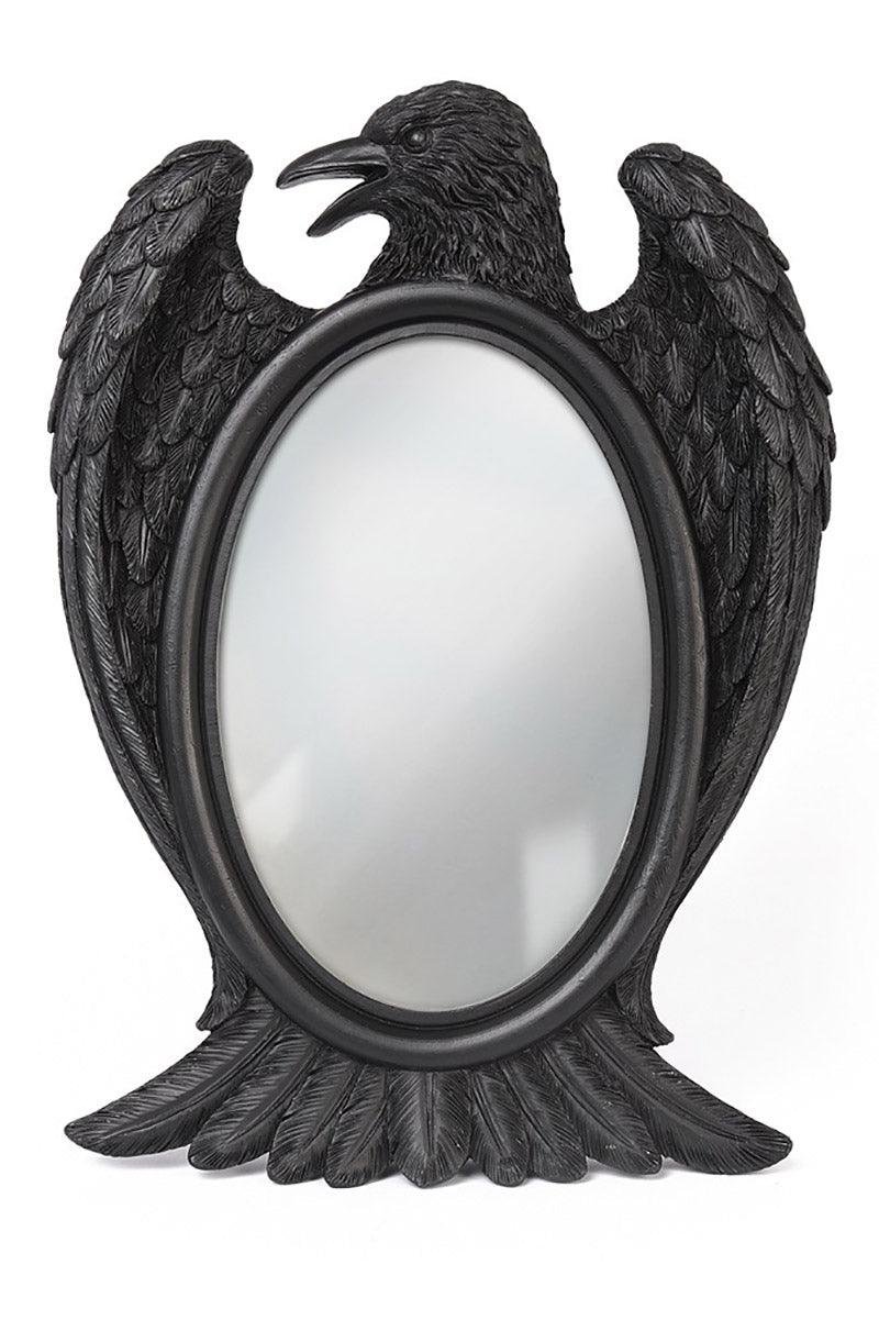 Alchemy Black Raven Mirror - VampireFreaks
