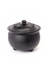 Triple Moon Cauldron Pot