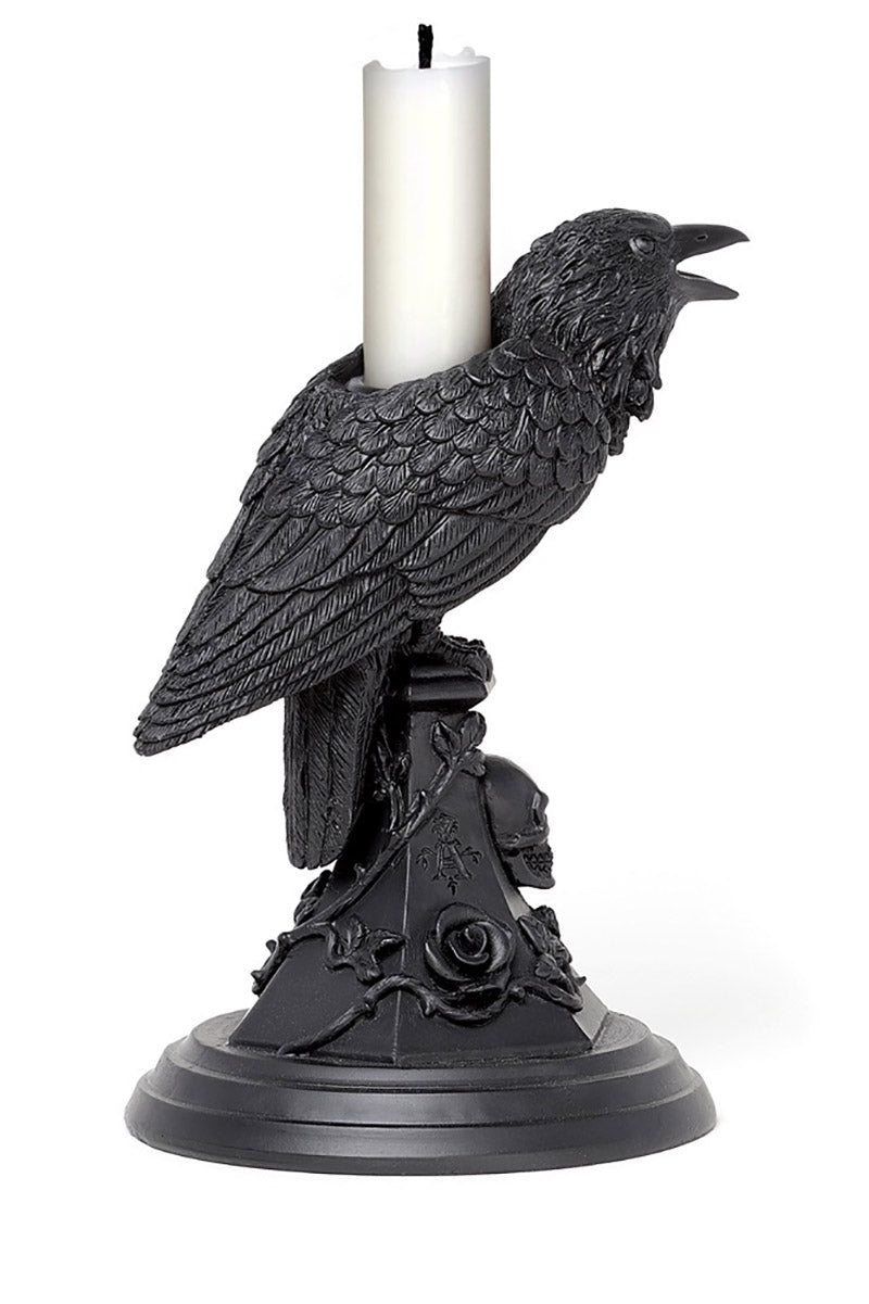 Poe's Raven Candle Stick Holder