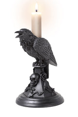 Poe's Raven Candle Stick Holder