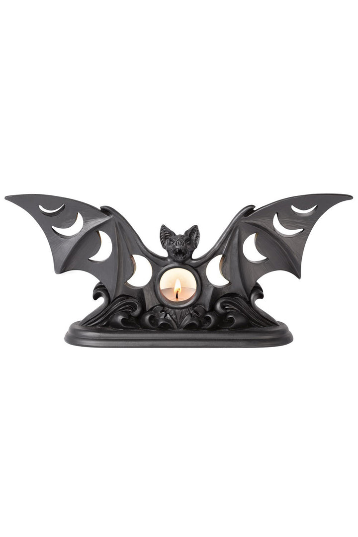 Illuminated Bat Tea Light Holder