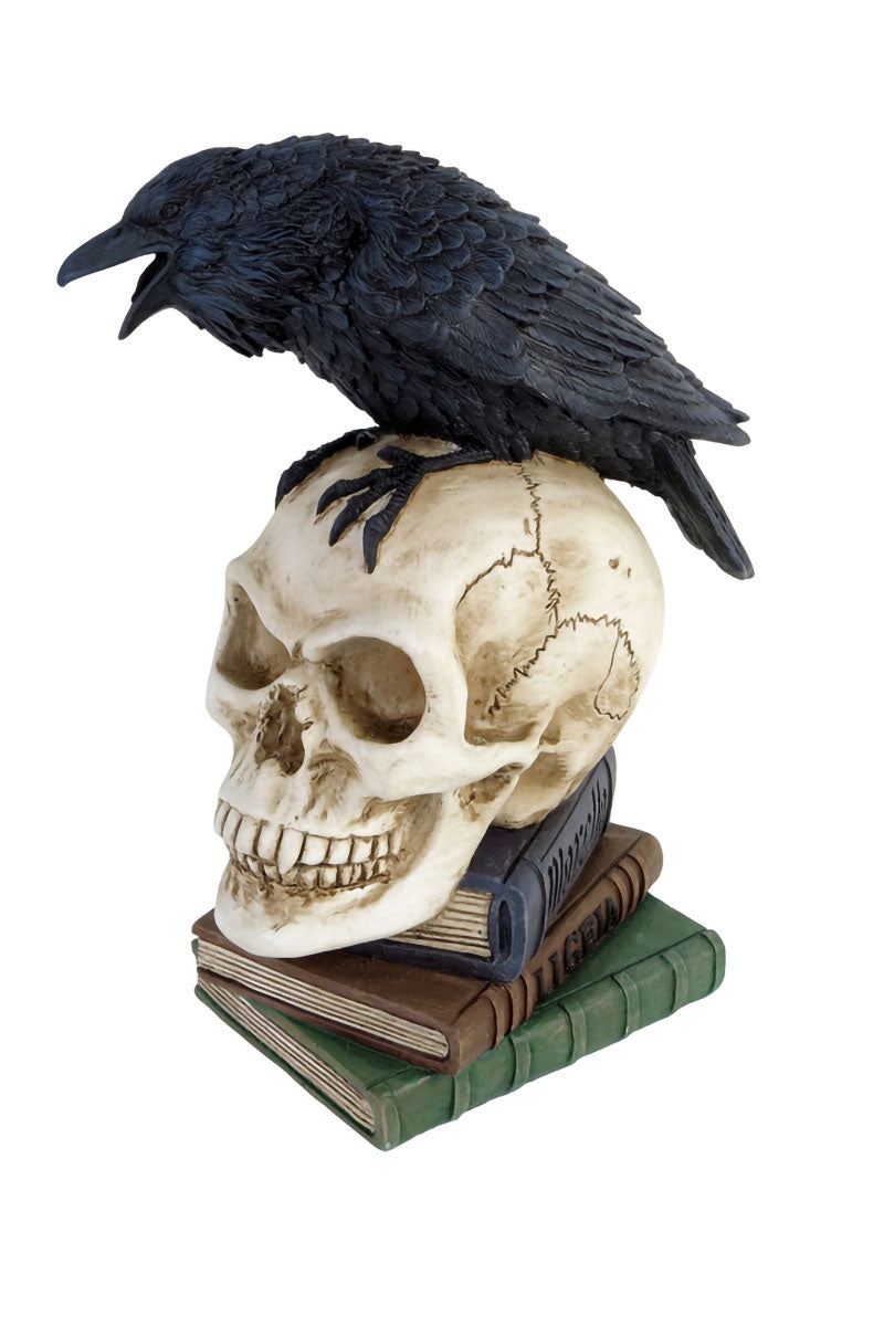 Poe's Raven Skull