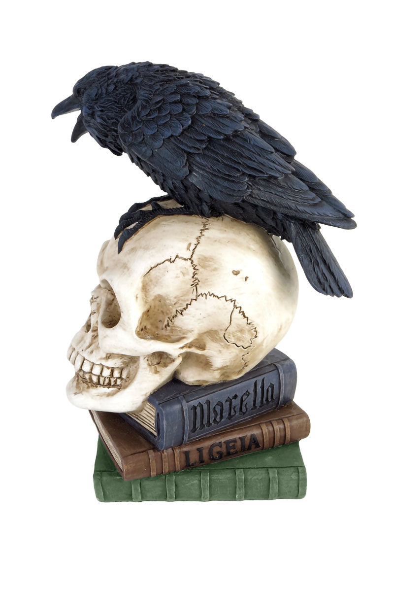 Poe's Raven Skull