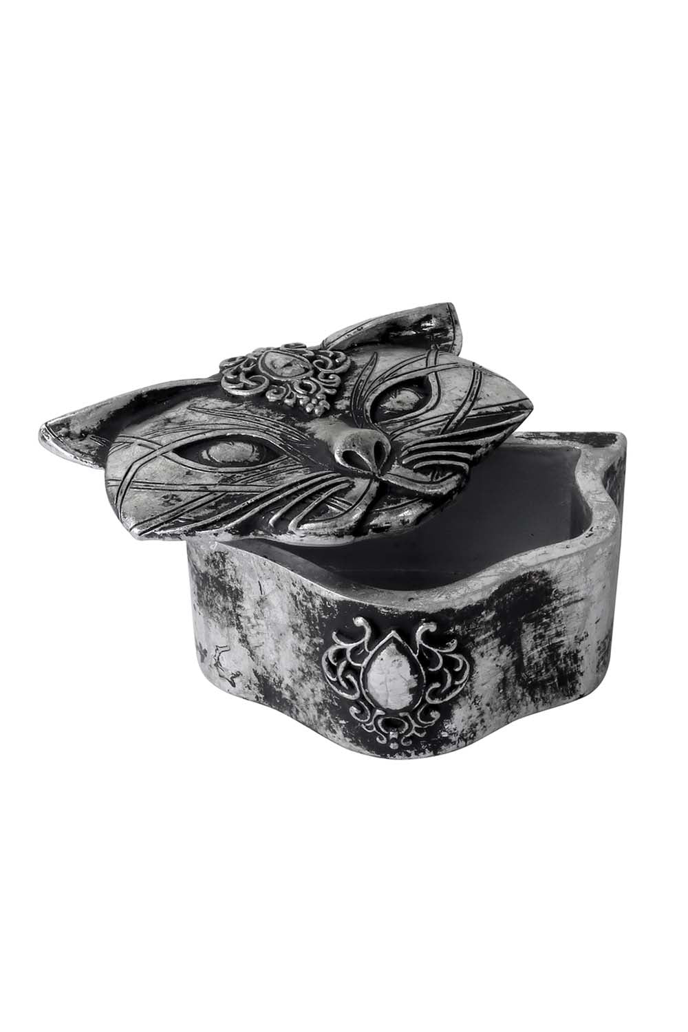 Sacred Cat Trinket Box [SILVER]