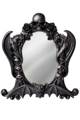 Gothic vampire bat mirror 