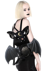 gothic vampire backpack plush