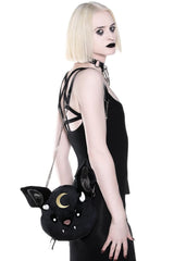 kawaii plush bat purse