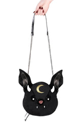 goth bat plush backpack