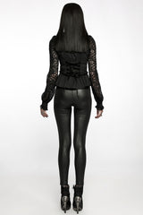 Vamp Leathered Leggings