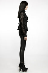 Vamp Leathered Leggings