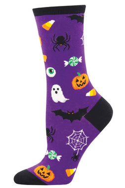 Very Spooky Creatures Socks [Womens]