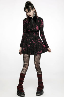 Designer Blood Splattered Dress