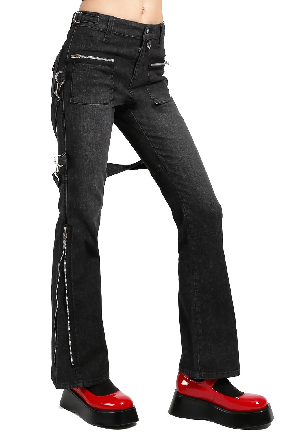 Tripp NYC Night Rider Jeans [BLACK DENIM]