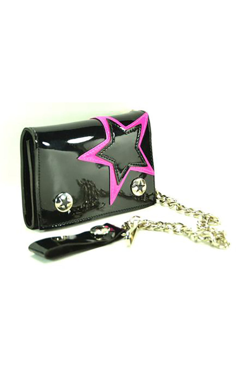 Night Star Chain Wallet