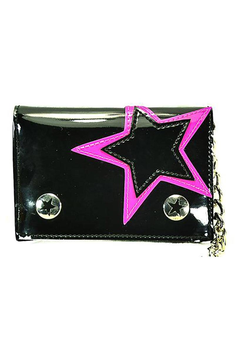 Night Star Chain Wallet