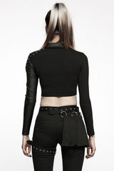 Split Personality Crop Top