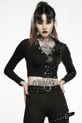 Split Personality Crop Top