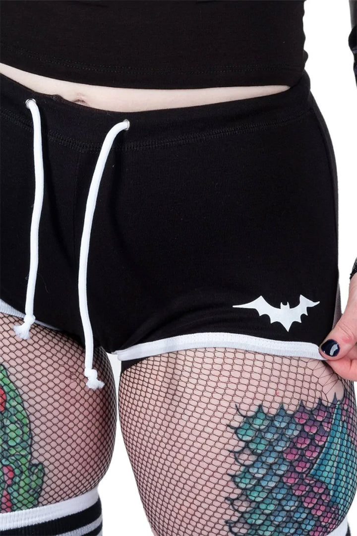 Halloween Bats Bootie Shorts