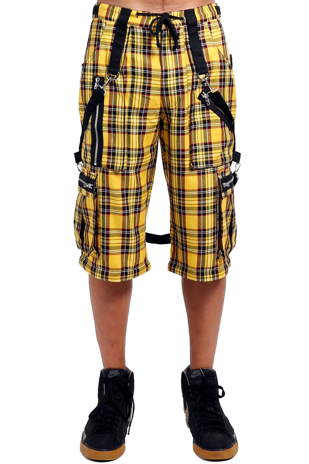 Tripp Clash Pants [Yellow Plaid] – VampireFreaks