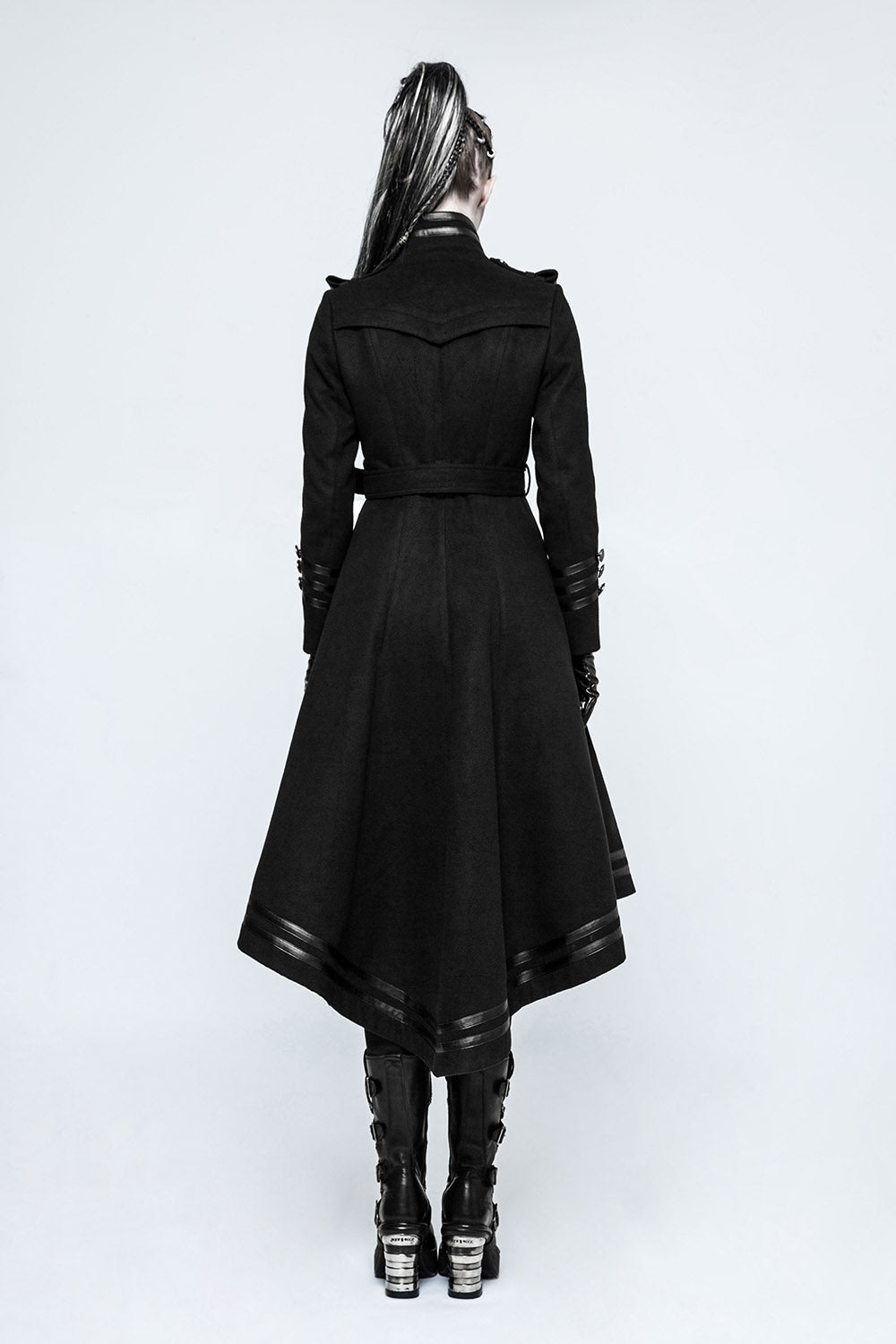 Seance Soldier Military Goth Coat