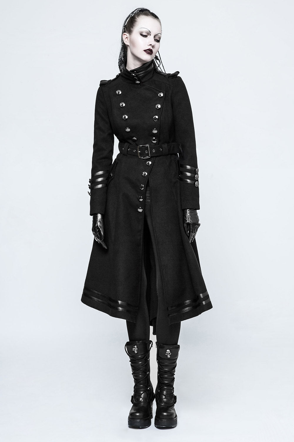 Seance Soldier Military Goth Coat