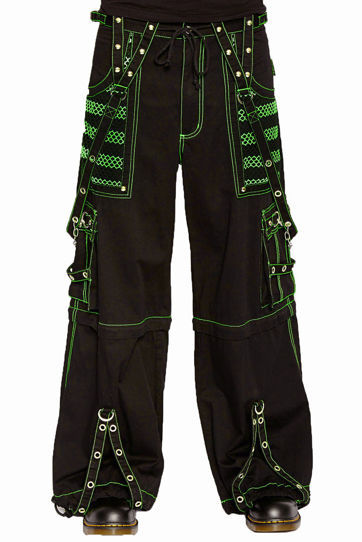 Tripp Electro Pants [Black/Green]